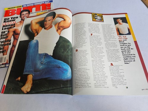 PREMIERE COLLECTOR ISSUES! BURN and GYM Men Exercise Magazines #1 Issues - 1999 - Picture 20 of 24