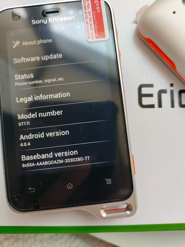Original Android Phone ST17 Sony Ericsson Xperia active ST17i 3G GPS WiFi - Picture 12 of 21
