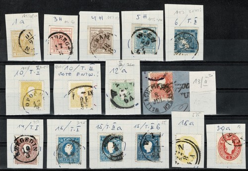 Austria Classic Stamp Lot High Val 70 Stamps - 第 2/6 張圖片