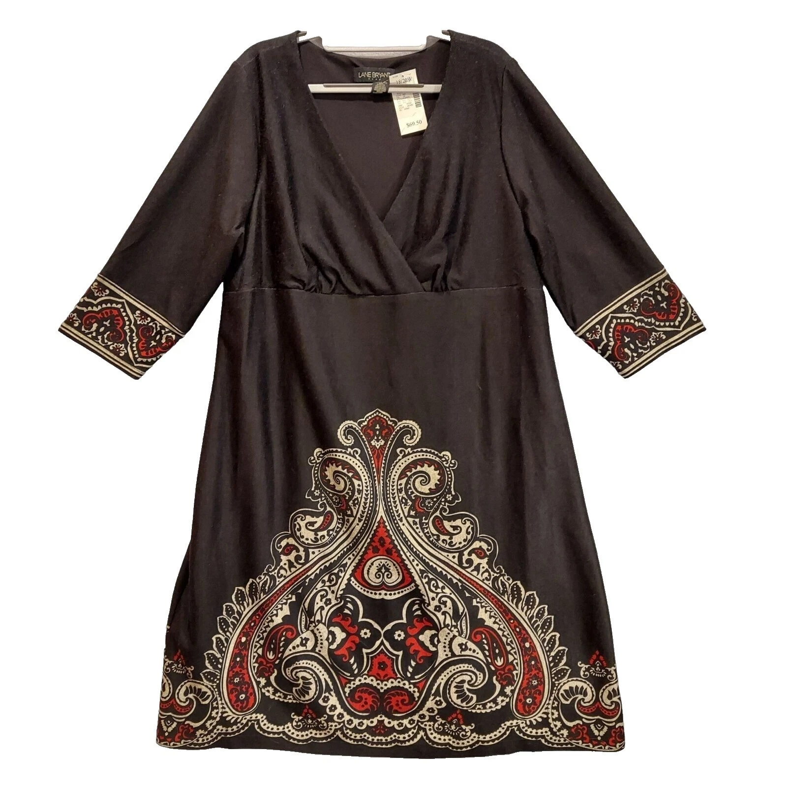 Partido geométrico Lane Bryant/Vestidos de Fiesta para Mujeres