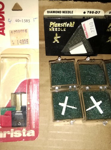 Vintage Lot of 14 Diamond Phonograph Needles Turntable Record Player Stylus - Picture 2 of 5