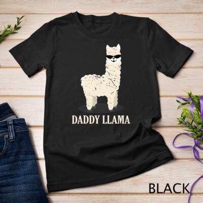 Awesome Daddy Llama Tees For Father's Day Gift Awesome Daddy Llama Tees For Father's Day Gift