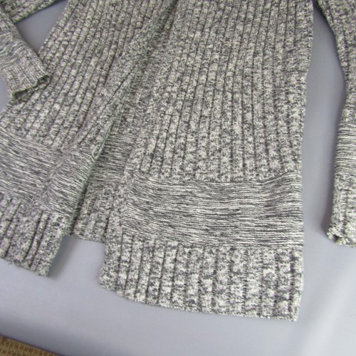 Cárdigan suéter Athleta frente abierto para mujer talla XXS Wildwood gris lana merino - Imagen 4 de 10