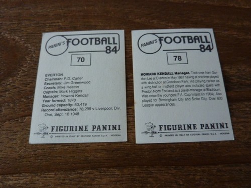 Panini Football 84 Stickers - VGC! - 1984 - Pick & Choose Your Stickers! - Picture 16 of 24