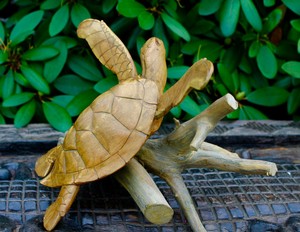 hand-Carved-Sea-Turtle-statue-Wood-Carving-Sculpture-Natural-Root-Bali-Art