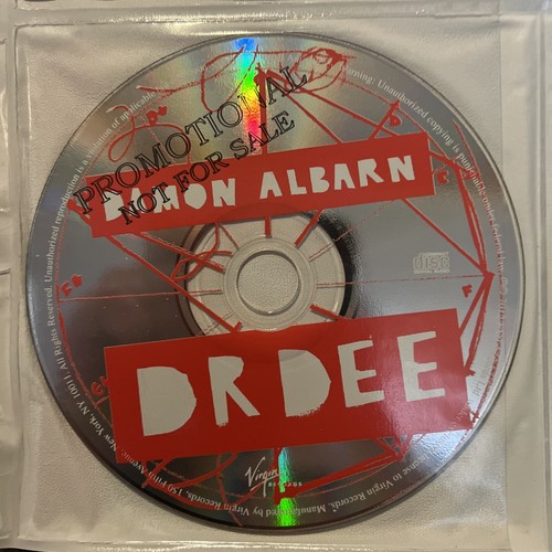 DAMON ALBARN DR DEE PROMO CD in a Sleeve Package (see description) - Picture 4 of 4