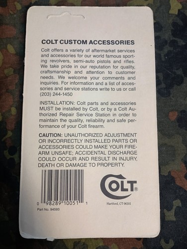 Colt 1911 Government 45 ACP 7 Round Nickel Magazine OEM NOS Pony gold cup (2335) - Picture 2 of 3