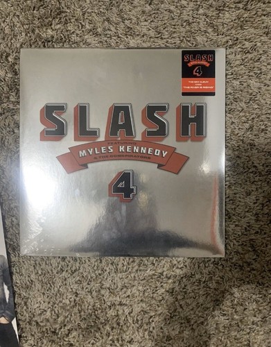 Slash 4 Myles Kennedy Signed Autographed Lithography Vinyl LP NEW - Picture 2 of 4
