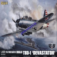 GreatWall 1/48 L4809 Douglas TBD-1 Devastator 1942 Top quality
