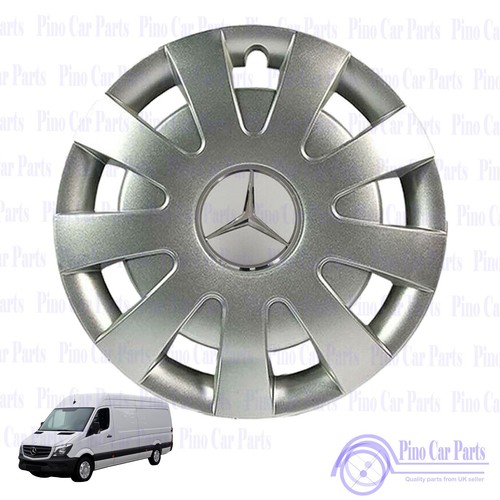 Set of 4 16" Wheel Trim Centre Hub Cap Cover Sprinter VW Crafter T5 9064000125 - Picture 2 of 4