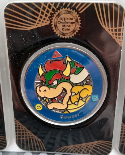 2016 Enterplay Nintendo Super Mario Challenge Mint Coins five - Picture 4 of 7