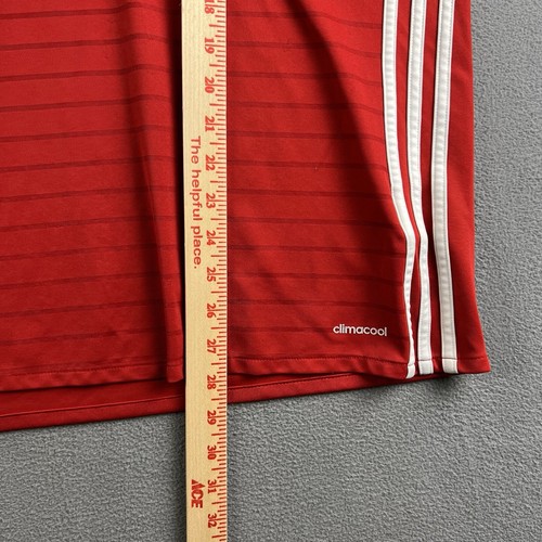 Camiseta de fútbol local Bayern Munich para hombre grande roja Adidas camiseta de fútbol T-Mobile - Imagen 10 de 17
