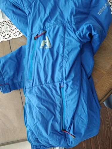 Eddie Bauer First Ascent Primaloft Jacket Mens S - Blue Full Zip Hooded Preowned - Picture 8 of 9