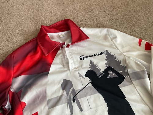 Taylormade Canada Open Langarm Golfshirt Gr. L - Bild 2 von 7