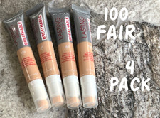 4x Rimmel Lasting Finish 25-Hr Breathable Concealer #100 FAIR Full Size - 4 Pack