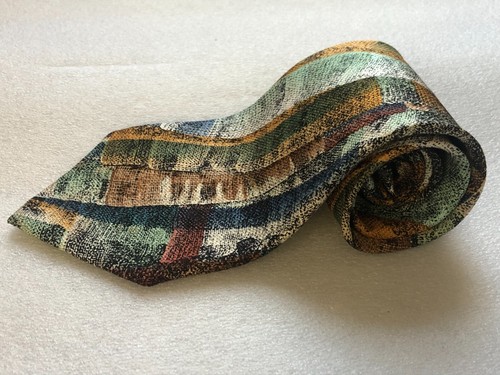 FLIC JAZZ SILK HAND MADE IN KOREA 4 X 57 MEN'S NECK TIE NWOT N348 - Picture 16 of 16