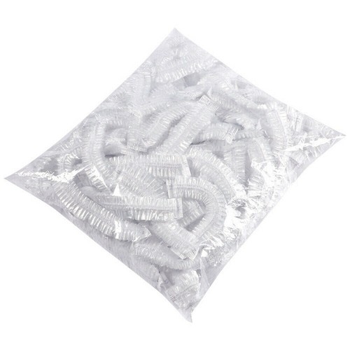 100x Clear Dustproof Disposable Bowl Cover Food Fresh Keeping Sealed Film Bag - Picture 9 of 12
