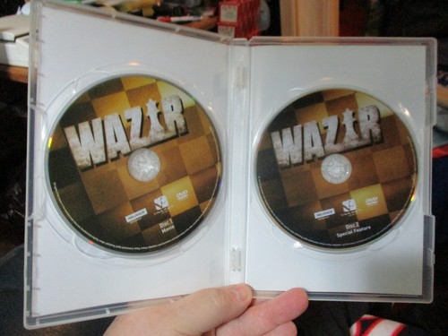 WAZIR 2 DVD SET MINT RARE Amitabh Bachchan Farhan Akhtar Bollywood HINDI - Picture 11 of 11