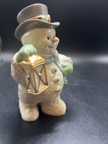Lenox Snowy Journey Fine China Schneemann Figur - Bild 5 von 16