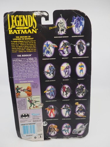 The Riddler - Legends of Batman - Sin usar - Kenner 1996 - Imagen 4 de 17
