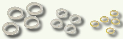 10x Pellet Bands Pelletband Köderringe Silikonringe Silikon Ringe Köder Ringe - Bild 1 von 1