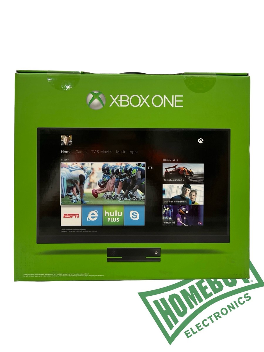 Microsoft Xbox One with Kinect 500GB Black Console - 7UV