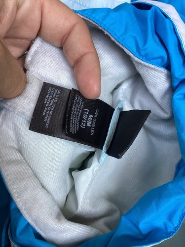 The north face Girls hyvent rain jacket Windbreaker Blue Size 10/12 M - Picture 11 of 11