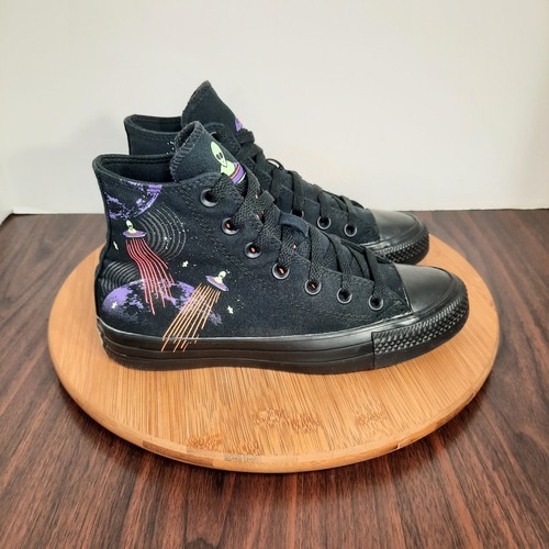 Converse Chuck Taylor All Star Womens 6 Shoes Groovy Space Glow Sneakers CTAS - Picture 3 of 10