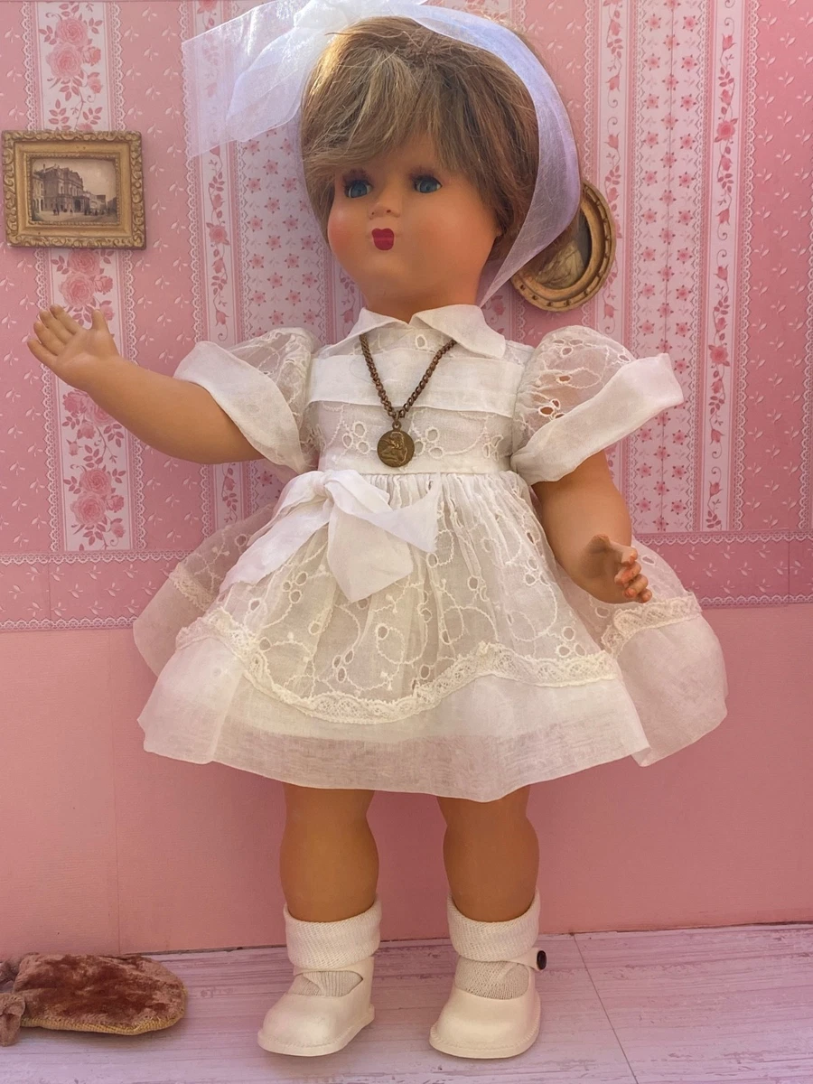 ANCIENNE POUPEE Vintage Italienne Ratti 29 Cm Mecanique Marcheuse Ok Annee 60 EUR 15,00 - FR