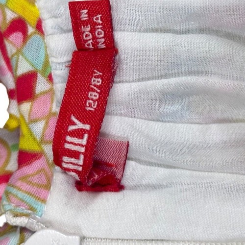 Oilily Girls Colorful Lined Cotton Logo Spell Out Spring Summer Dress Kids 8 Y - Picture 15 of 15