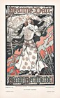 Eugene Grasset - Jeanne Darc Sarah Bernhardt poster Art Nouveau Jugendstil 1896