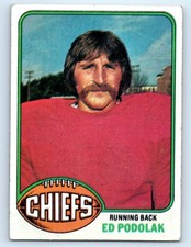 1976 Topps #49 Ed Podolak Kansas City Chiefs