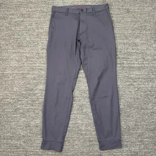 Rhone Commuter Pants Mens 30 Performance Stretch Slim Fit Golf Jogger Zipper