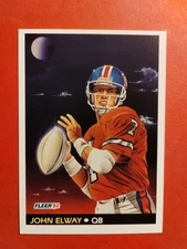 1992 Fleer - Pro Vision John Elway #471 Denver Broncos 