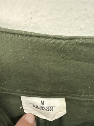 Giacca da tiro vintage anni 70 Alpha Industries US Army verde oliva taglia media - Foto 3 di 7