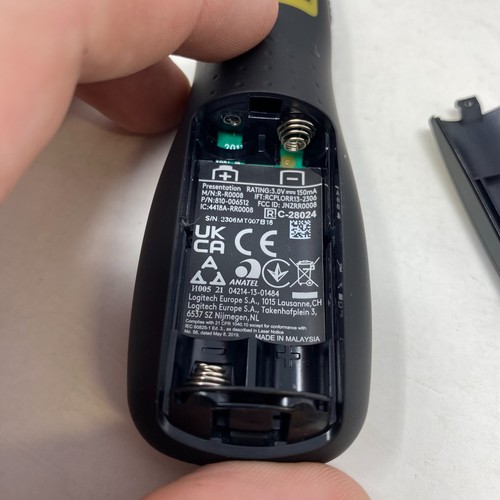 LOGITECH R400 WIRELESS PRESENTER REMOTE CONTROL w/ LASER POINTER - Bild 6 von 6