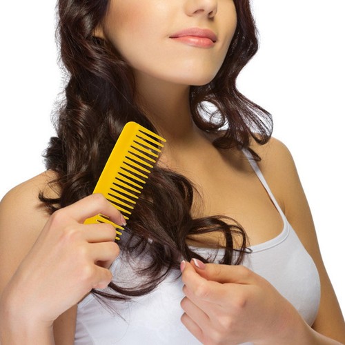 Wide Tooth Handleless Comb, Styling Shampoo Comb, Suitable For Women And Girls - Picture 36 of 42