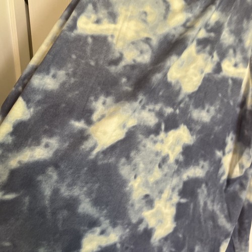 SO Womens Sleeveless Favorite Blue Tie Dye Tank Top XL - 第 5/10 張圖片
