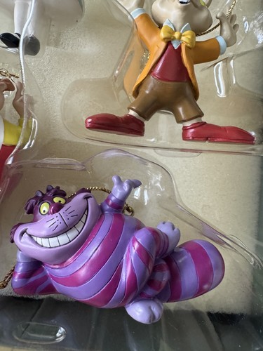 Vintage Disney "Alice in Wonderland" Storybook Christmas Ornament Set of 6 - Picture 7 of 16