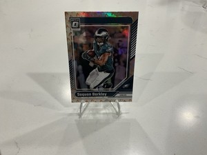 2024 Panini Donruss Optic - Saquon Barkley #159 Fire Prizm