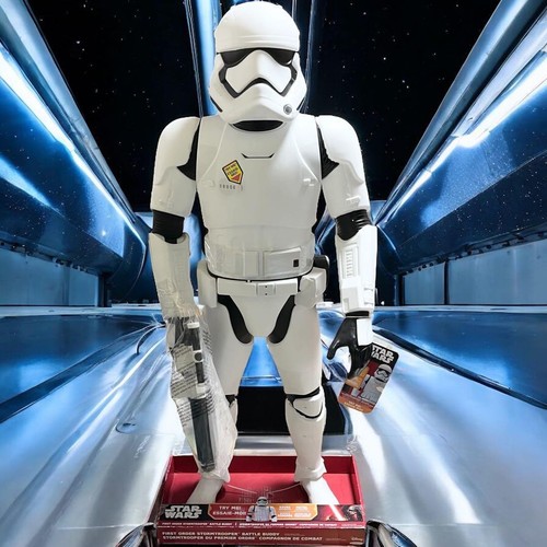 Star Wars 48" Talking Stormtrooper Figure by TAKARATOMY – Poseable Giant Figure - Picture 2 of 10