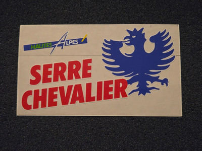 SERRE CHEVALIER   Sticker / Aufkleber   *aus Sammlung* 969