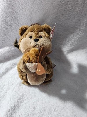 New Gotta Getta Gund Squirrel Plush Toy Bucky Brown Adorable Cute 5.5'' Bean Bag