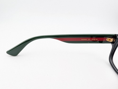 Gucci Eyeglasses Frames Only, GG0343O 001, 53-18-150, Multicolor, Made in Italy - Picture 11 of 16