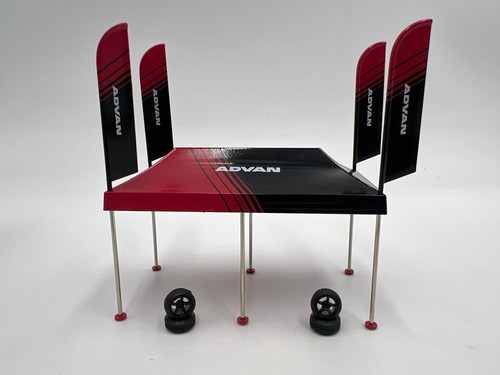 Mini GT #AC20 Advan Paddock Service Tent Set - Picture 2 of 6