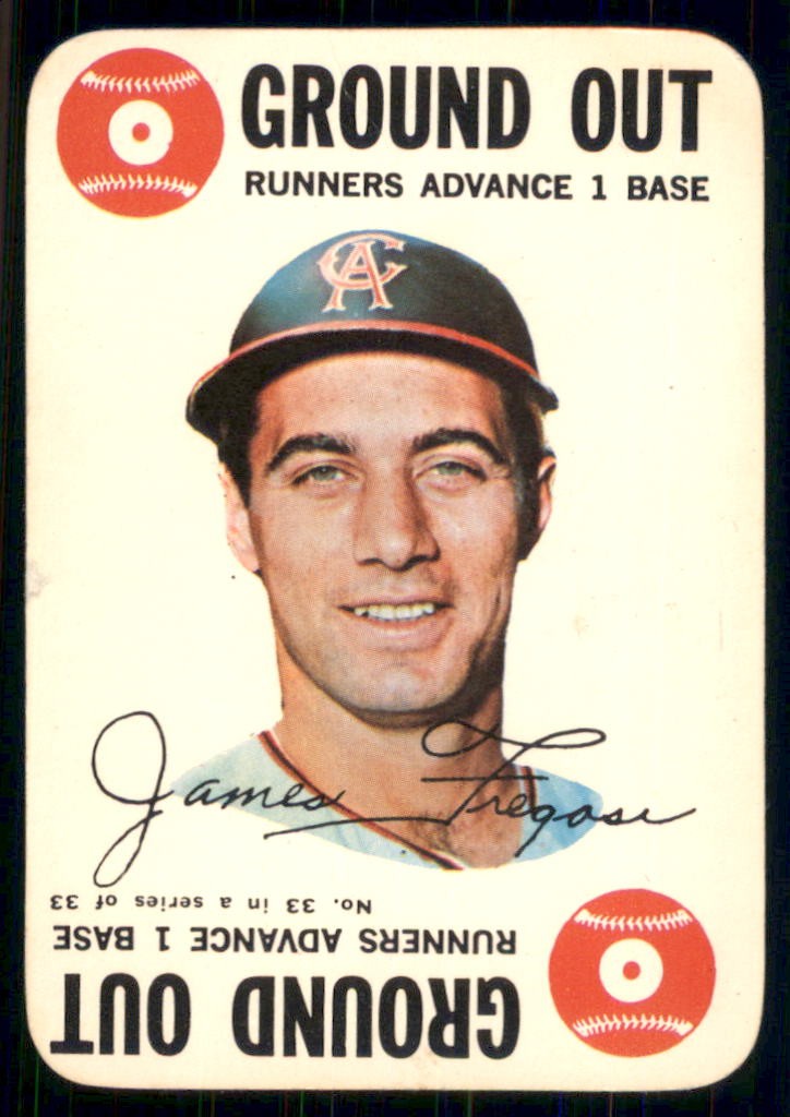 1968 Topps #33 James Fregosi Game