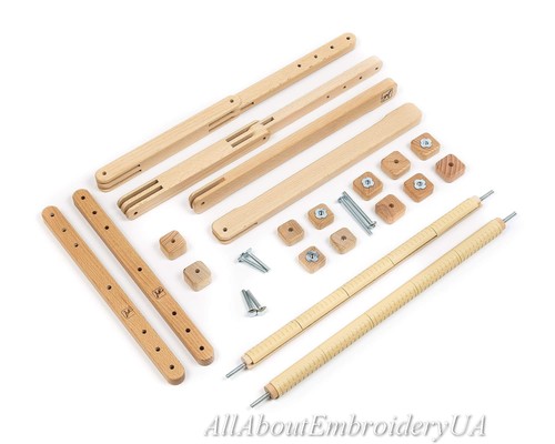 Needlework Table and Lap Hands-Free Stand with Adjustable Frame Made of Organ... - Picture 4 of 8