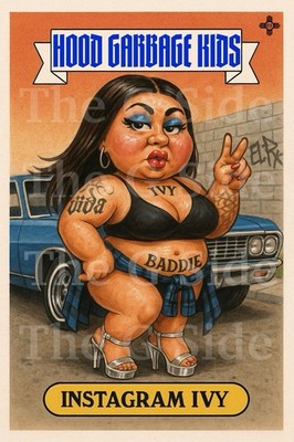 ''Hood Garbage Kids'' Combo Pack ( 12 PACK Of 2.5 X 3.5 Stickers)