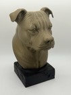  Staffordshire bull terrier Dog Sculpture – Pet Lover Gift – 19cm tall –