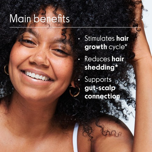 Healthy Hair Probiotics | Support Hair Growth with Biotin and Vitamin B12 & B... - Imagen 3 de 7